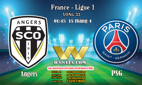 You are currently viewing 01:45 NGÀY 15/4: Angers vs PSG