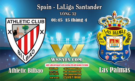You are currently viewing 01:45 NGÀY 15/4: Bilbao vs Las Palmas