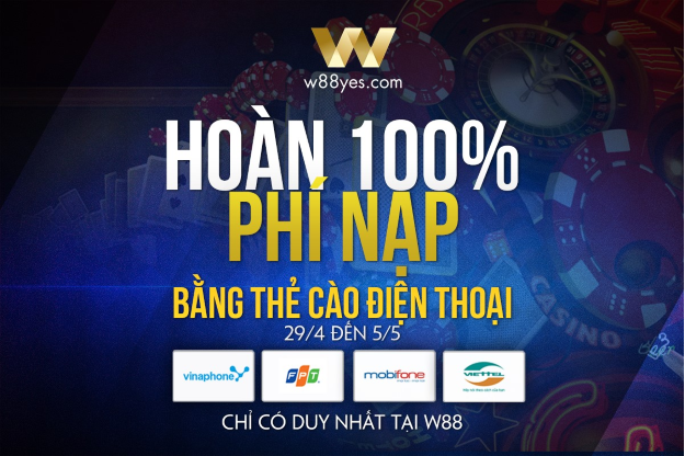 You are currently viewing Hoàn 100% phí nạp bằng thẻ cào điện thoại