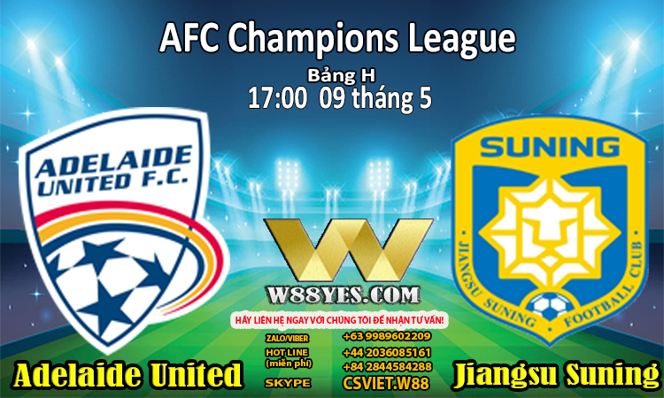 Read more about the article Adelaide United vs Jiangsu Suning.
