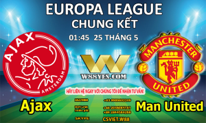 Read more about the article 01:45 NGÀY 25/5 Ajax vs Man Utd.