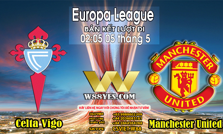 You are currently viewing 02:05 NGÀY 05/5: Celta Vigo vs Manchester United.