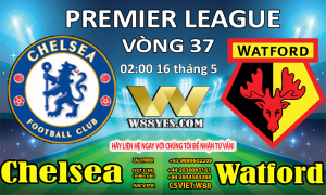 Read more about the article 02:00 NGÀY 16/5: Chelsea vs Watford.