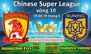 Read more about the article 19:00 NGÀY 19/5: Guangzhou Ever vs Jiangsu Suning.