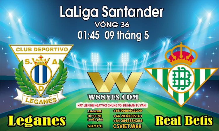 You are currently viewing 01:45 NGÀY 09/5: Leganes vs Betis.