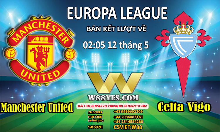 You are currently viewing 02:05 NGÀY 12/5: Manchester United vs Celta Vigo.