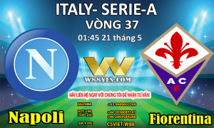 Read more about the article SOI KÈO : 01:45 NGÀY 21/5:  Napoli vs Fiorentina.