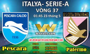 Read more about the article 01:45 NGÀY 23/5 Pescara vs Palermo.