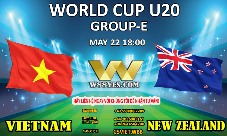 You are currently viewing 18:00 NGÀY 22/5: U20 Việt Nam vs U20 New Zealand.