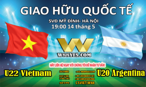 Read more about the article 19:00 NGÀY 14/5: U22 Việt Nam vs U20 Argentina.