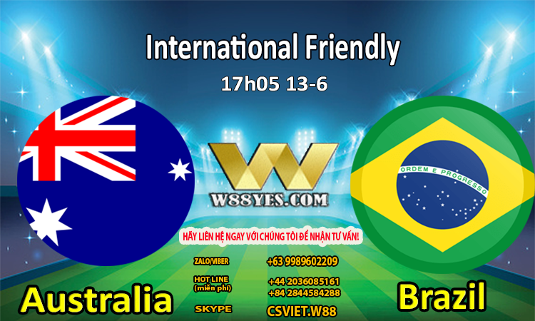 You are currently viewing SOI KÈO : 17h05 ngày 13/6: Australia vs Brazil.