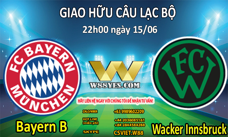 Read more about the article SOI KÈO : 22h00 ngày 15/06: Bayern B vs Wacker Innsbruck.