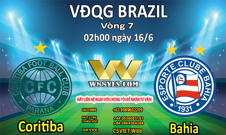 You are currently viewing NHẬN ĐỊNH : 02h00 ngày 16/6: Coritiba vs Bahia.