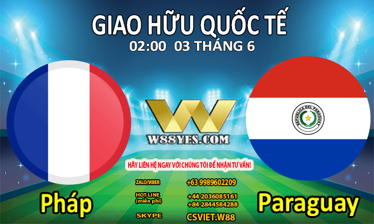 You are currently viewing SOI KÈO: 02:00 NGÀY 03/6: Pháp vs Paraguay.