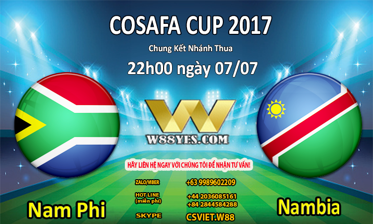 You are currently viewing NHẬN ĐỊNH : 22h00 ngày 7/7: Nam Phi vs Namibia.