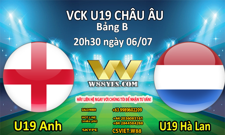 You are currently viewing NHẬN ĐỊNH : 20h30 ngày 06/7: U19 Anh vs U19 Hà Lan.