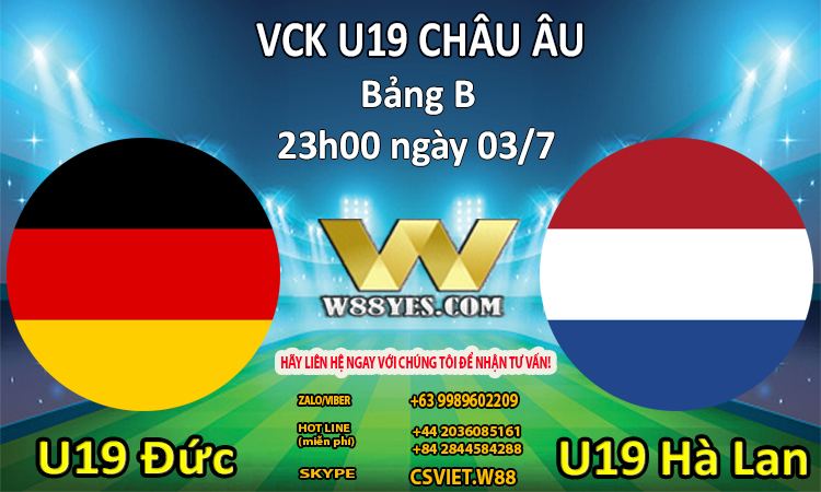 You are currently viewing NHẬN ĐỊNH : 23h00 ngày 03/7: U19 Đức vs U19 Hà Lan.