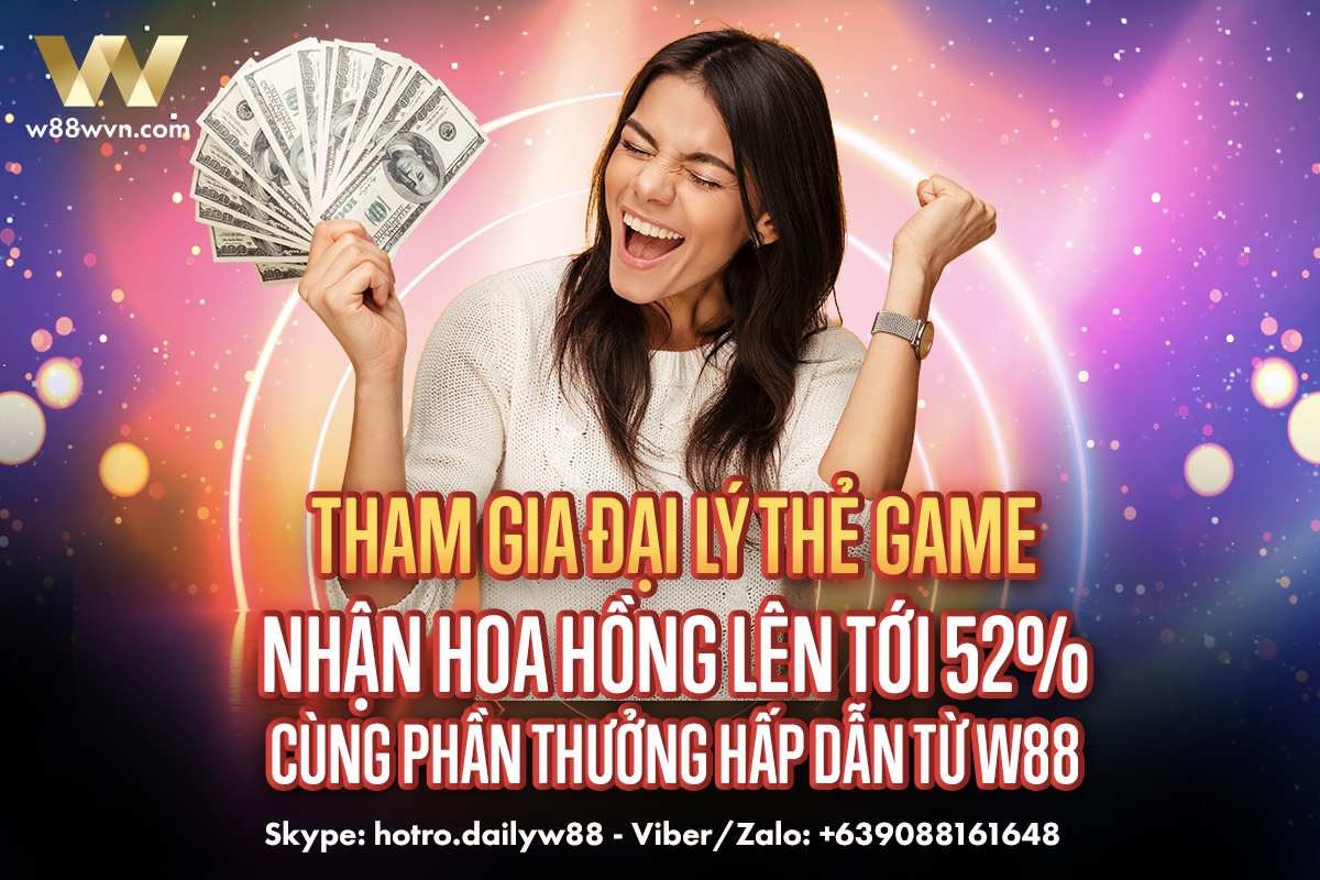 Read more about the article THẺ GAME W88 – VỐN THẤP, HOA HỒNG CAO!