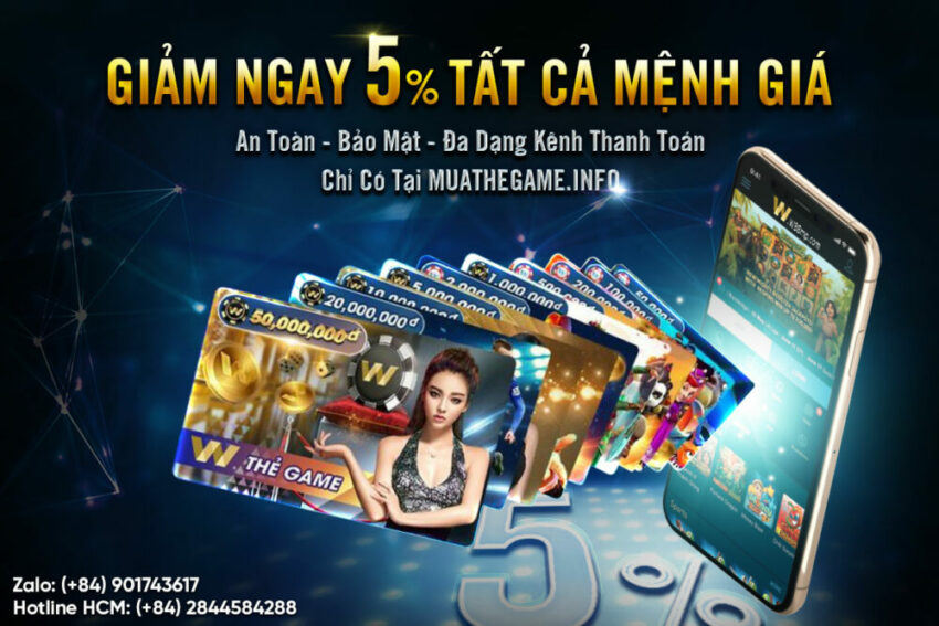 You are currently viewing GIẢM NGAY 5% KHI MUA THẺ GAME W88 TẠI MUATHEGAME.INFO