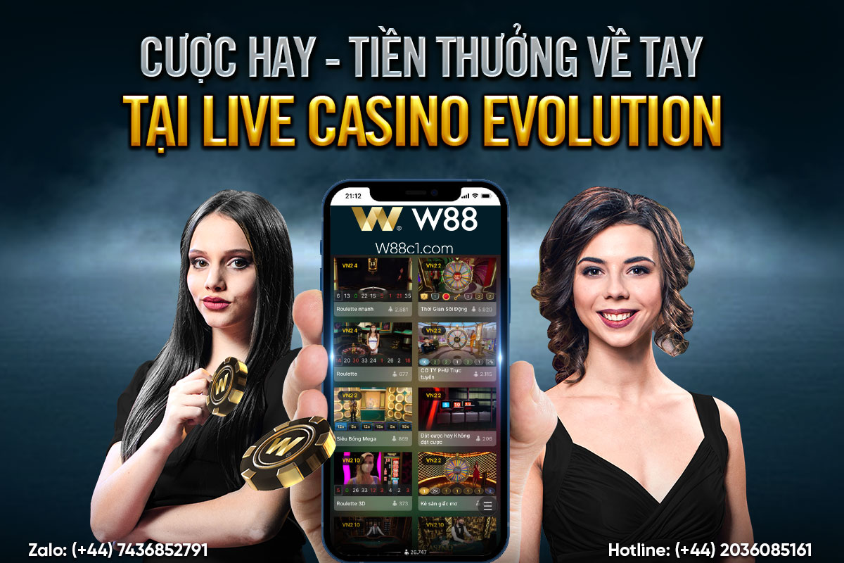Read more about the article CƯỢC HAY – TIỀN THƯỞNG VỀ TAY TẠI LIVE CASINO EVOLUTION