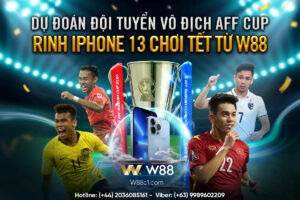 Read more about the article DỰ ĐOÁN ĐỘI TUYỂN VÔ ĐỊCH AFF CUP – RINH IPHONE 13 CHƠI TẾT TỪ W88