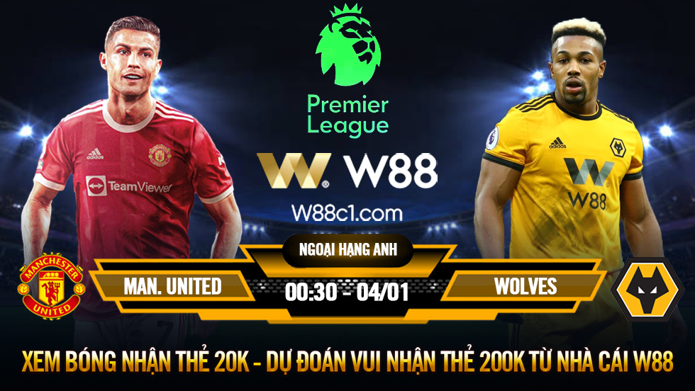 You are currently viewing [W88 – MINIGAME] MAN. UNITED – WOLVES | NGOẠI HẠNG ANH | CÂU TRẢ LỜI CỦA ANH BẢY