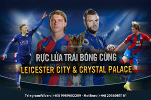 Read more about the article RỰC LỬA TRÁI BÓNG CÙNG LEICESTER CITY & CRYSTAL PALACE