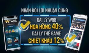 Read more about the article KINH DOANH ONLINE – % CHIẾT KHẤU CỰC CAO ĐẠI LÝ W88