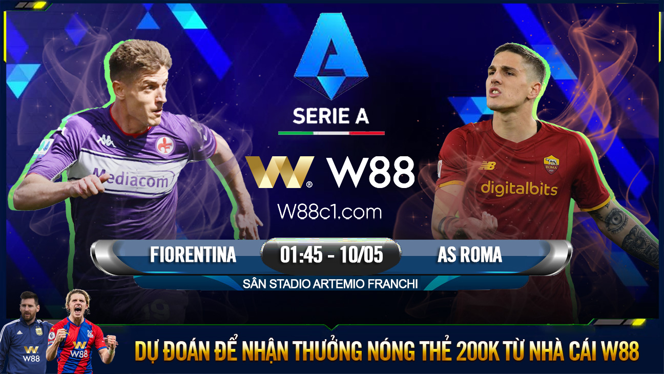 Serie A trên web W88