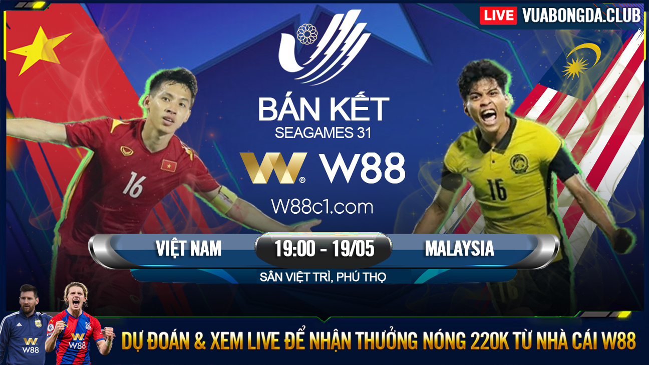 You are currently viewing [W88 – MINIGAME] U23 VIỆT NAM – U23 MALAYSIA | SEAGAMES 31 | GIĂNG BẪY BẮT HỔ