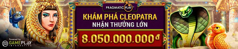 You are currently viewing KHÁM PHÁ CLEOPATRA HUYỀN BÍ NHẬN THƯỞNG LỚN VỚI PRAGMATIC PLAY