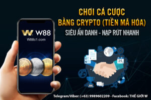 Read more about the article [W88] GIAO DỊCH BẰNG CRYPTO – SIÊU ẨN DANH – NẠP RÚT NHANH