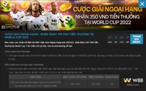 Read more about the article CƯỢC GIẢI NGOẠI HẠNG – NHẬN NGAY 350 VND TIỀN THƯỞNG TẠI WORLD CUP 2022