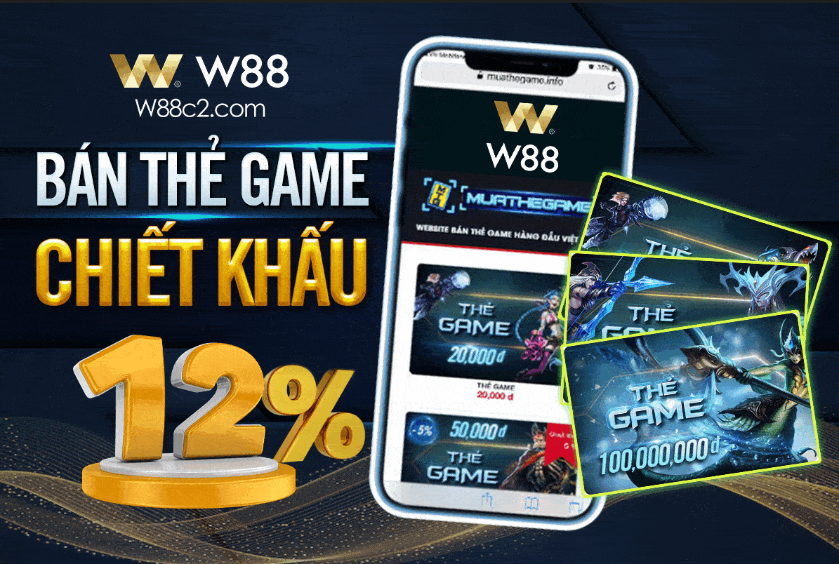 You are currently viewing KINH DOANH THẺ GAME W88 – KIẾM TIỀN BẤT KỂ NGÀY ĐÊM
