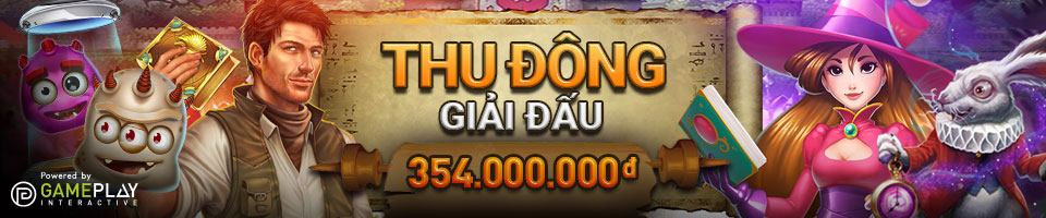 You are currently viewing GIẢI ĐẤU THU ĐÔNG NHẬN THƯỞNG TẠI PLAY’N GO LÊN TỚI 354,000,000 VND