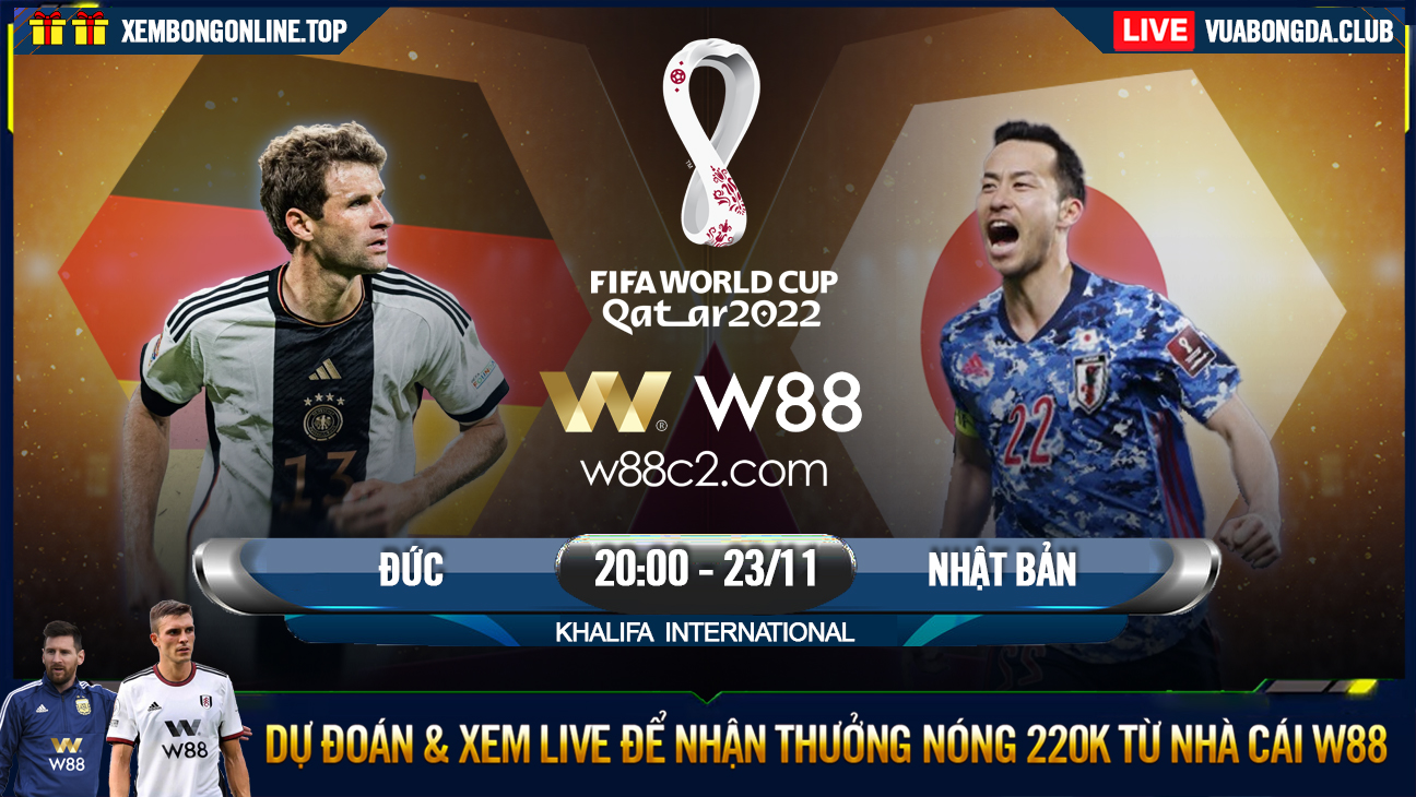 You are currently viewing [W88 – MINIGAME] ĐỨC – NHẬT BẢN | WORLD CUP 2022 | CỔ XE TĂNG CHẬM CHẠP
