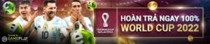 Read more about the article HOÀN TRẢ NGAY 100% VÉ CƯỢC THUA ĐẦU TIÊN TẠI WORLD CUP 2022