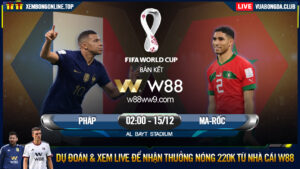 Read more about the article [W88 – MINIGAME] PHÁP – MA RỐC | BÁN KẾT WORLD CUP | GIẢI MÃ NGỰA Ô