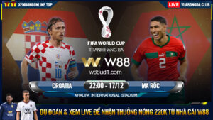 Read more about the article [W88 – MINIGAME] CROATIA – MA RỐC | WORLD CUP 2022 | NGHÌN LẺ MỘT ĐÊM
