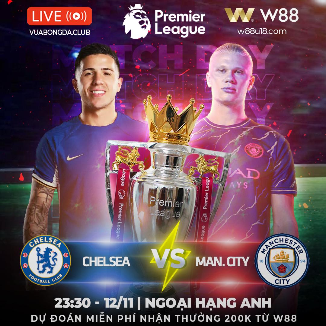 You are currently viewing [W88 – MINIGAME] CHELSEA – MAN. CITY PREMIER LEAGUE | ĐÁNH SẬP STAMFORD BRIDGE