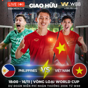 Read more about the article [W88 – MINIGAME] U23 VIỆT NAM VS U23 PHILIPPINES |GIỮ SỨC CHO BÁN KẾT?