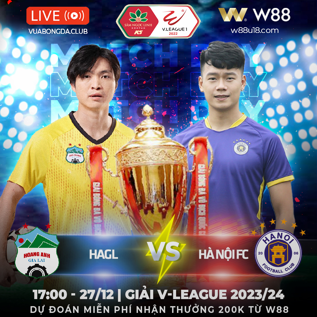 You are currently viewing [W88 – MINIGAME] HAGL – HÀ NỘI FC | V-LEAGUE 23/24 | LẤY ĐIỂM TỪ “KHO”