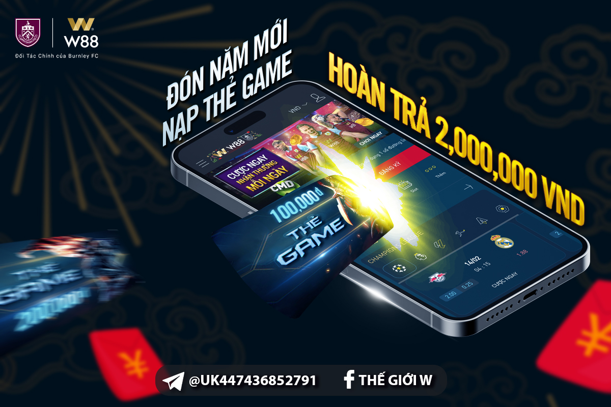 You are currently viewing ĐÓN NĂM MỚI – NẠP THẺ GAME – HOÀN TRẢ TỚI 2,000,000 VND MỖI NGÀY