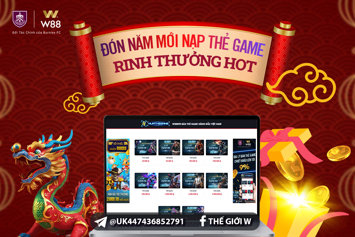 You are currently viewing ĐÓN NĂM MỚI – NẠP THẺ GAME – RINH THƯỞNG HOT